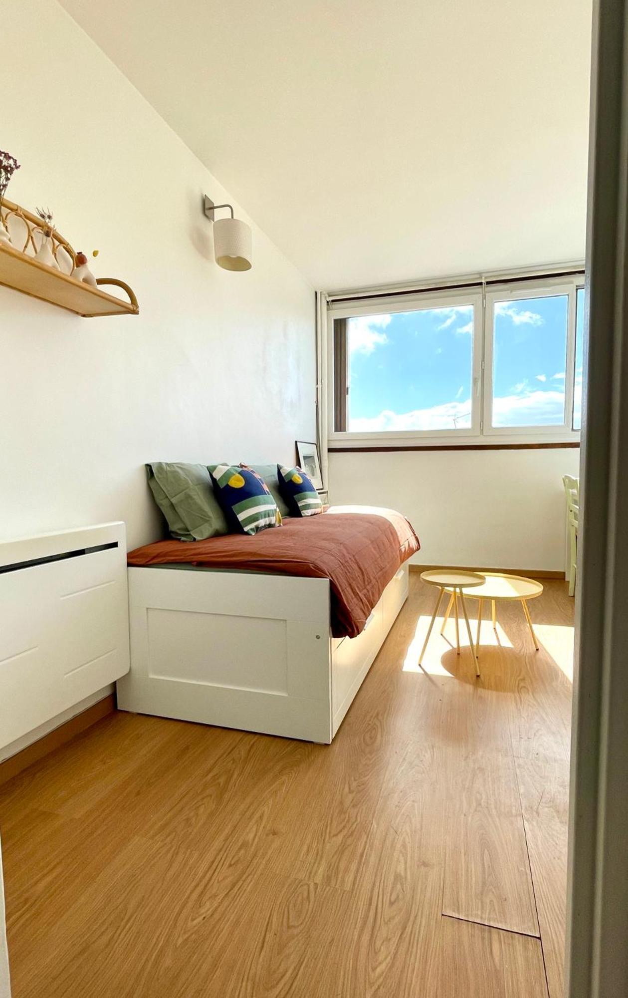 Charming Bright Sunny Studio In Belleville Paris Bagian luar foto